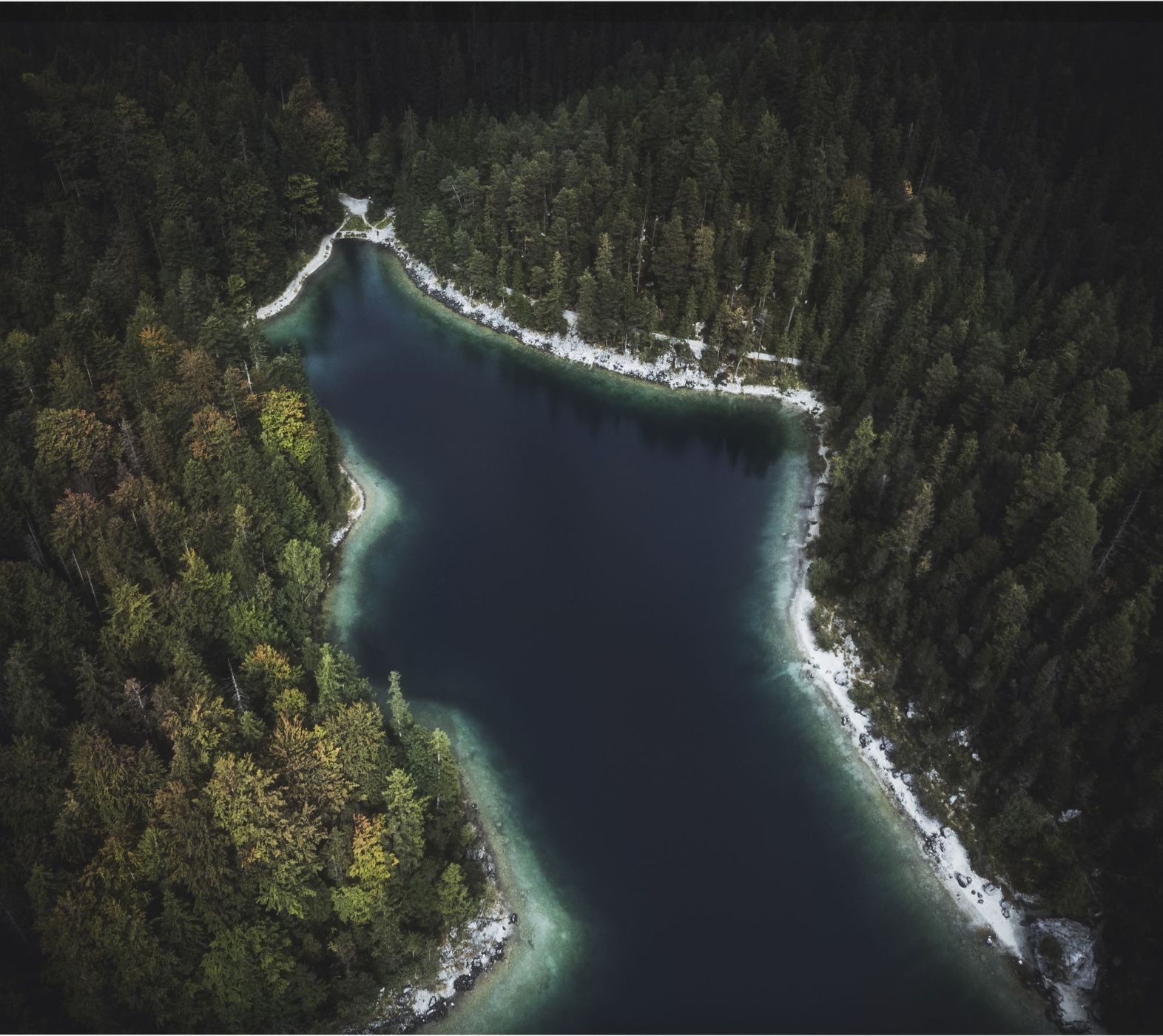 Eibsee, Bavaria, Germany