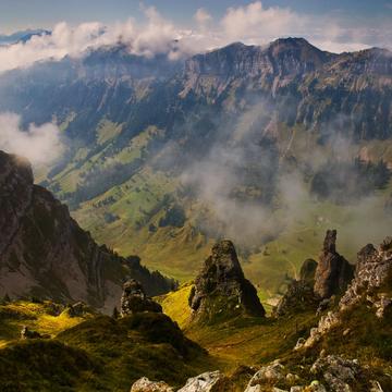 Güggisgrat ridge, Switzerland