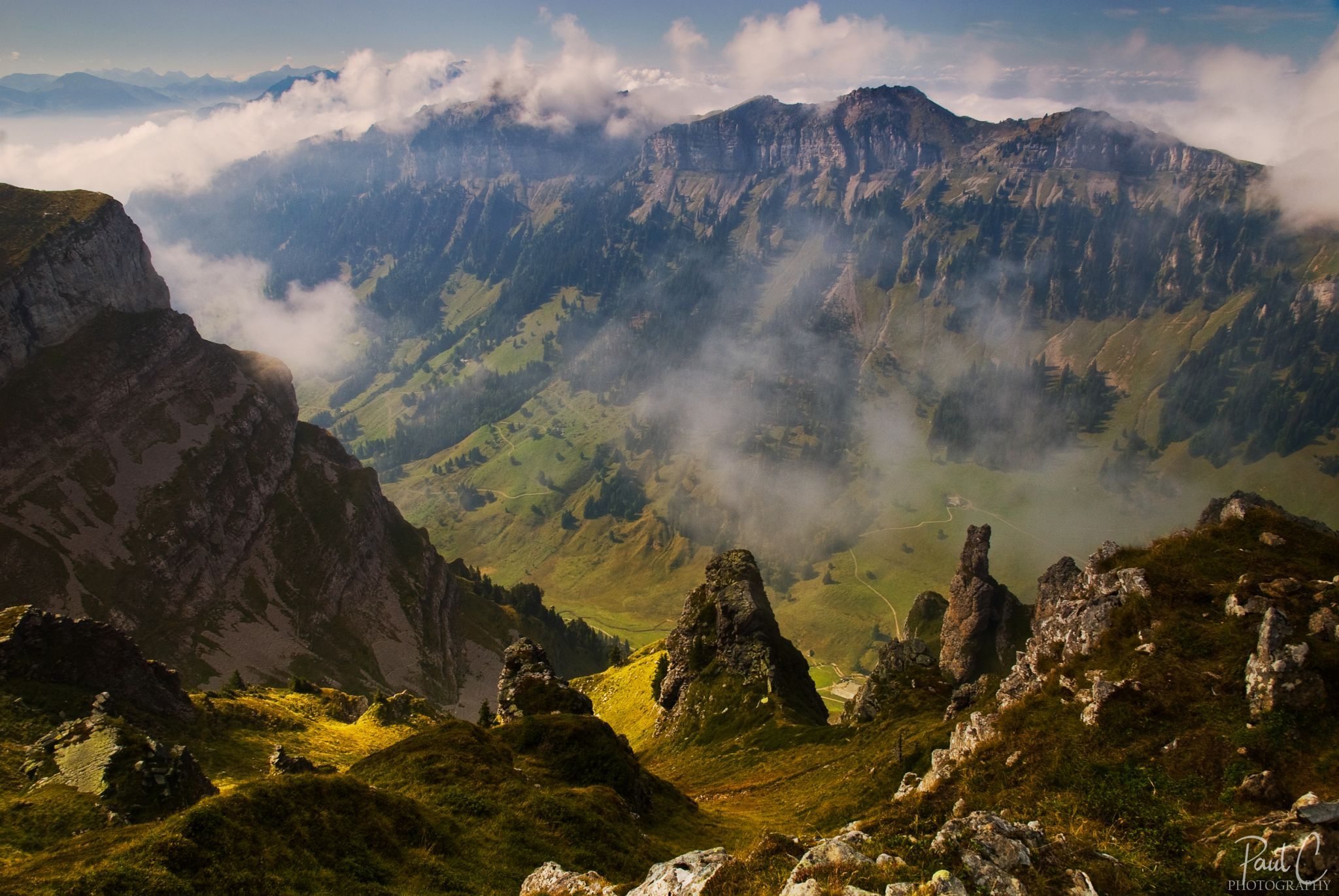 Güggisgrat ridge, Switzerland