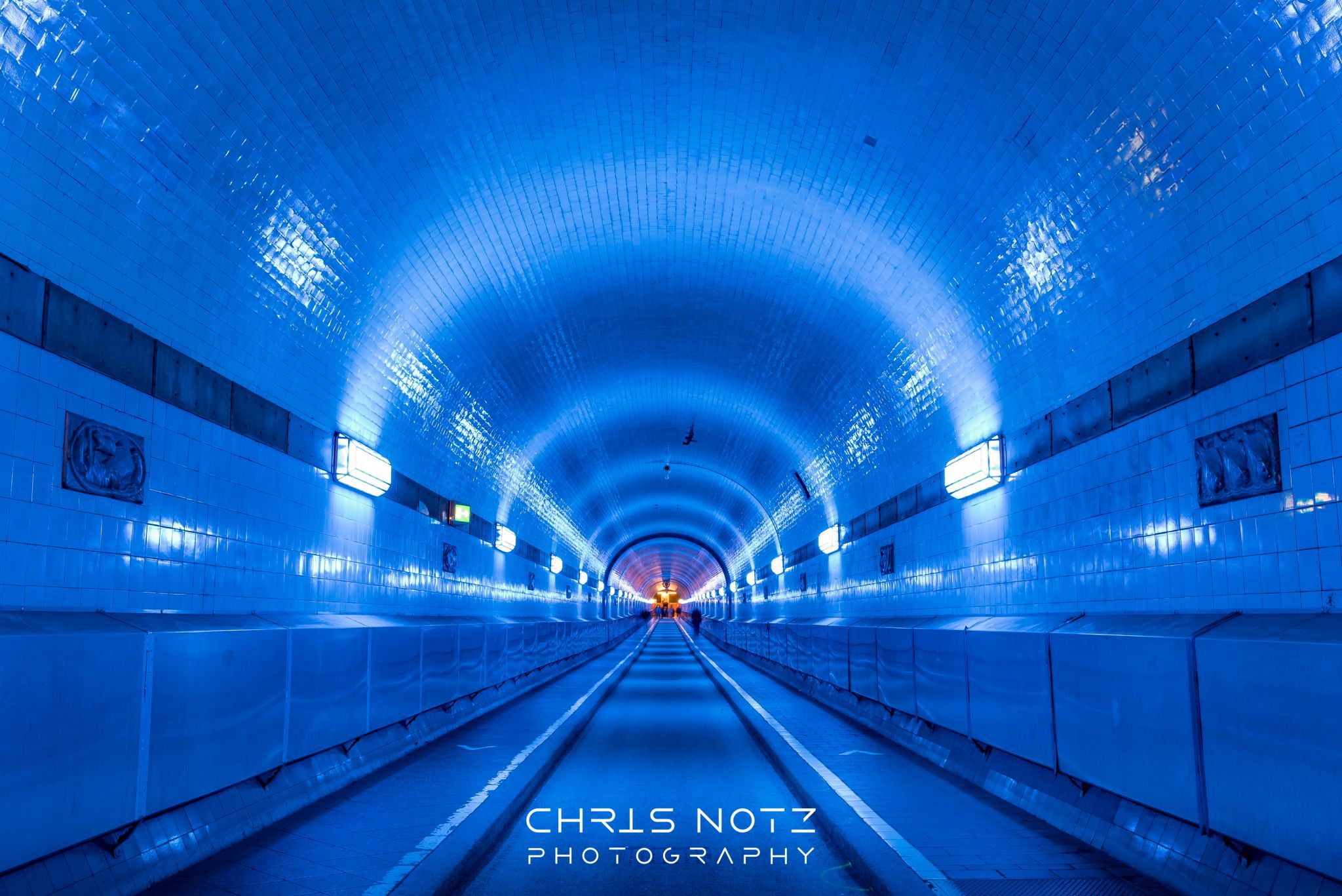 Old Elbe Tunnel, Hamburg, Germany