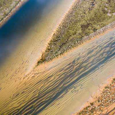 Huelva Odiel river, Spain