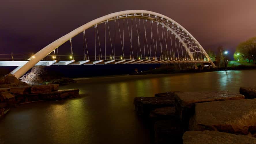 Humber Bay Arch Bridge, Toronto