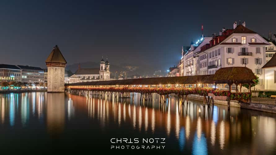 Kapellbridge Lucerne (east view)