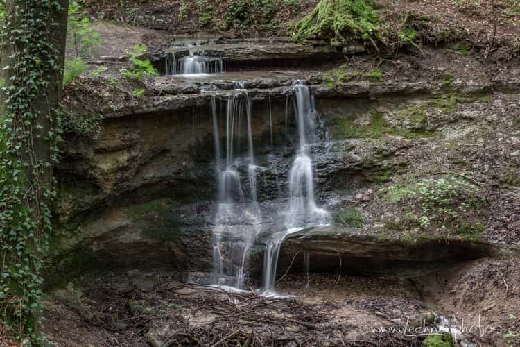 Klingender Wasserfall