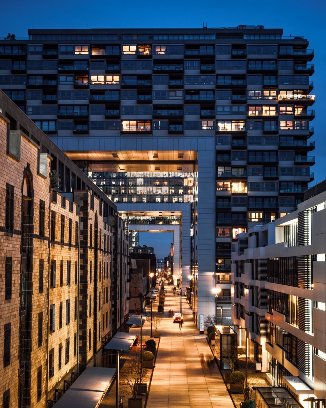 Kranhäuser, Cologne, Germany