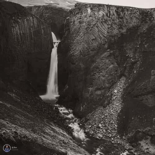 Litlanesfoss in Iceland
