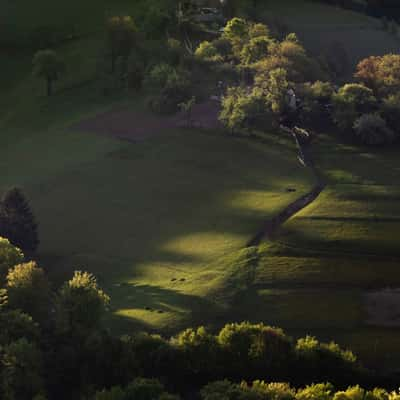 On top of the hill, Romania