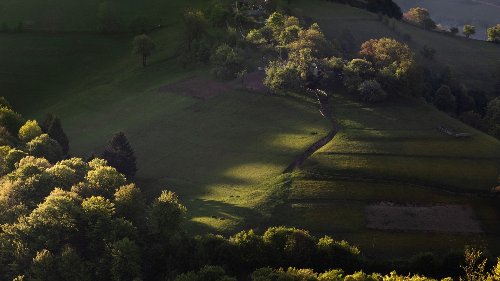 On top of the hill, Romania