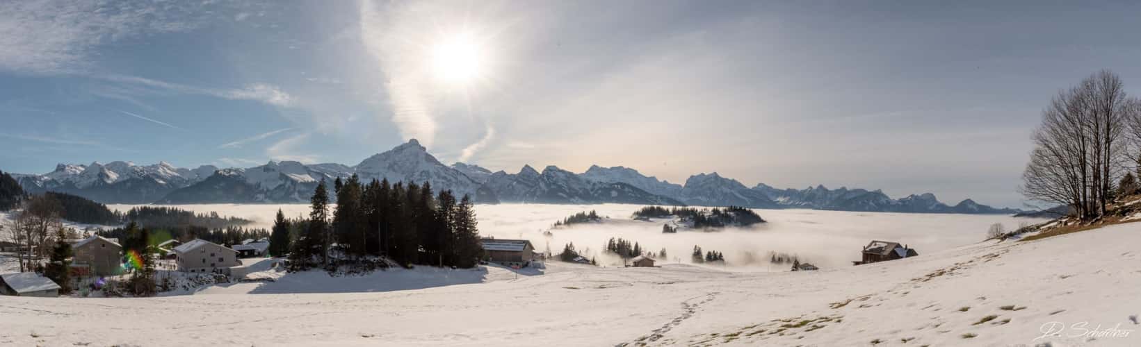 Panorama view Arvenbüel