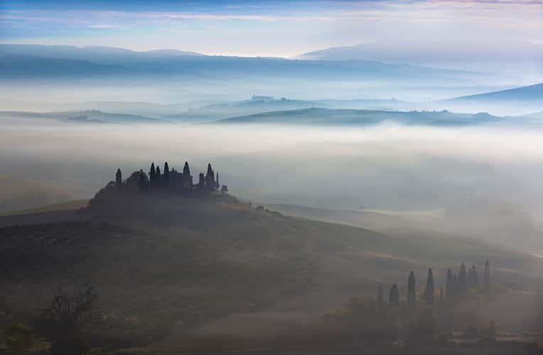Podere Belvedere in the Val D'orcia Tuscany