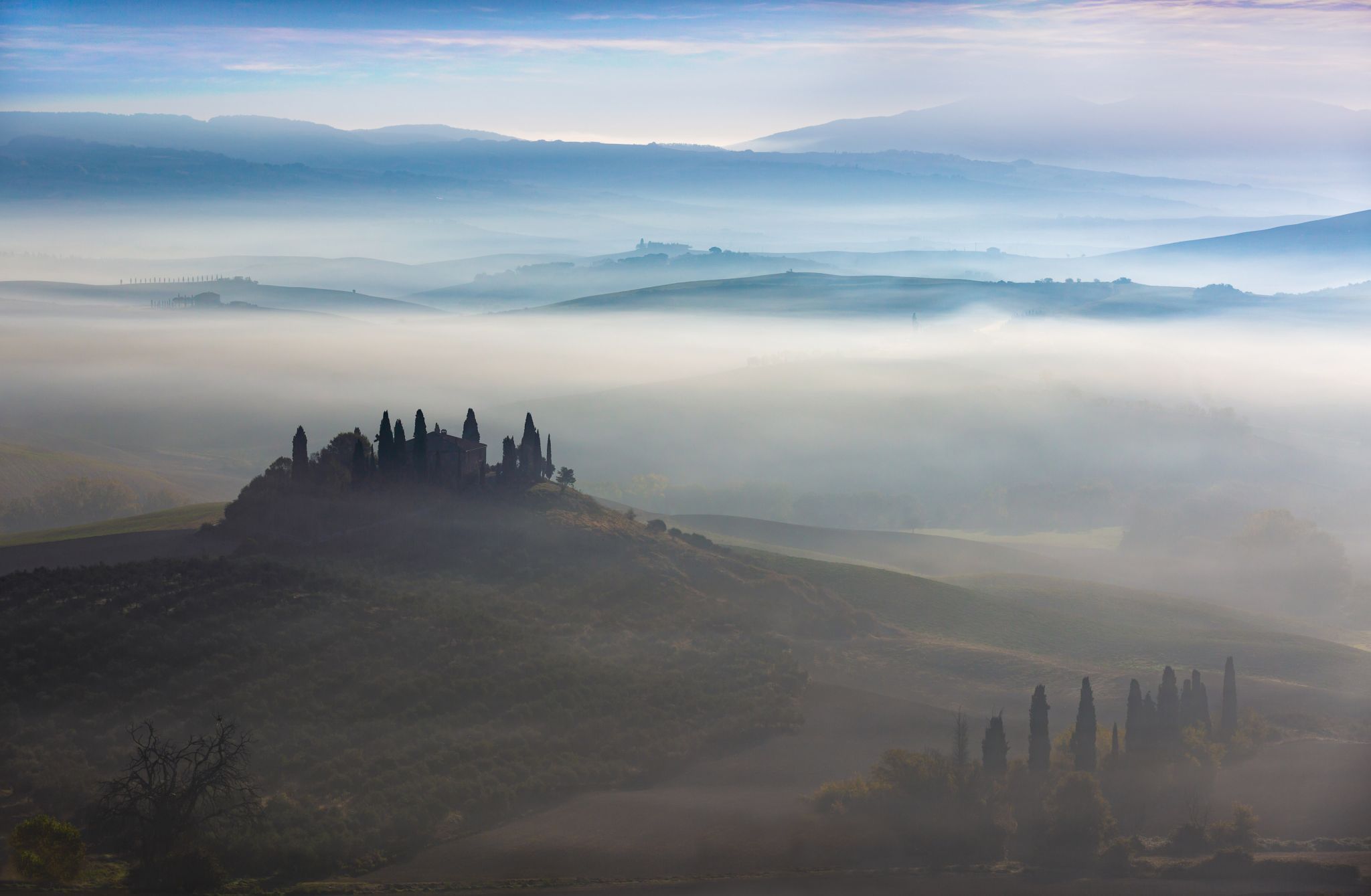 Podere Belvedere in the Val D'orcia Tuscany, Italy