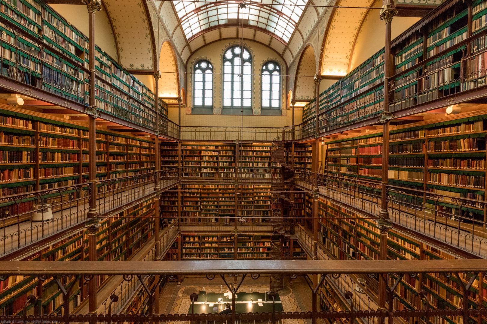 Rijksmuseum Library, Amsterdam, Netherlands