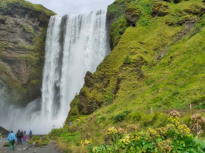 Skógafoss Waterfall