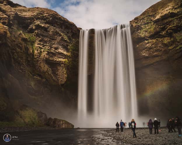 Skógafoss Waterfall