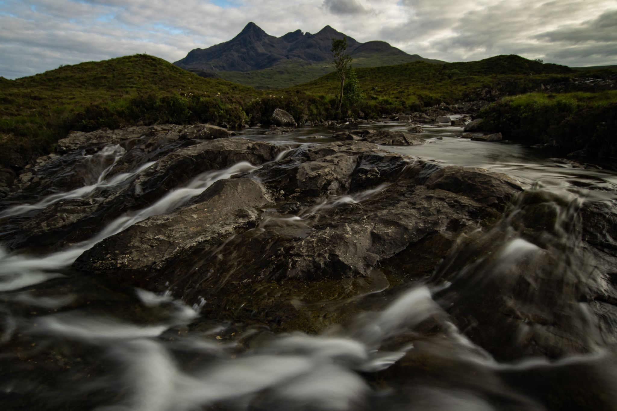 Sligachan Waterfalls, United Kingdom