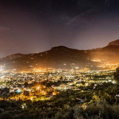 Sóller Nightscape, Spain