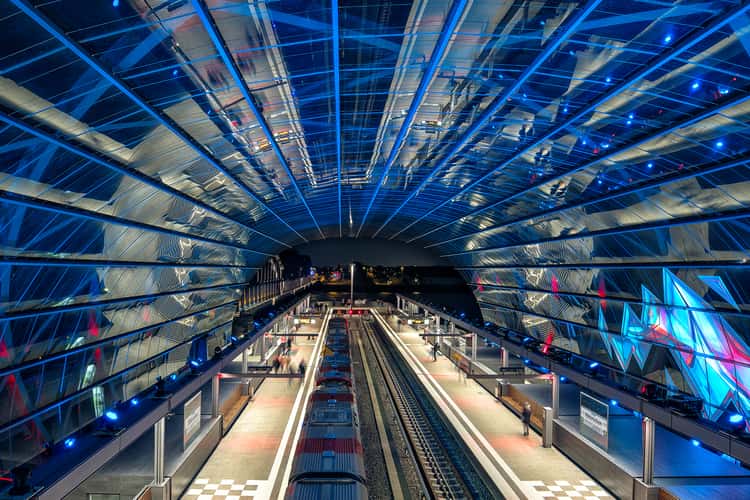 U4 Station Elbbridge, Hamburg