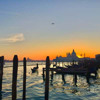 Sunset in Venice, Italy