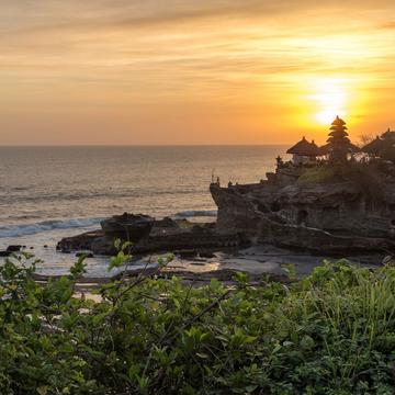 Tanah lot Sunset point, Indonesia