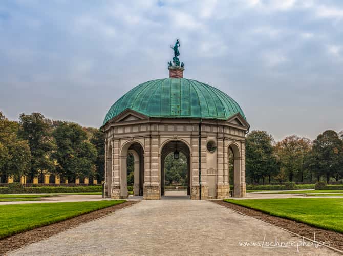 Temple of goddess Diana at Munich Hofgarten
