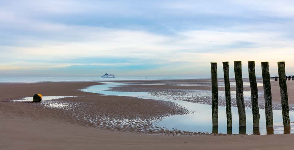 The Channel near Calais
