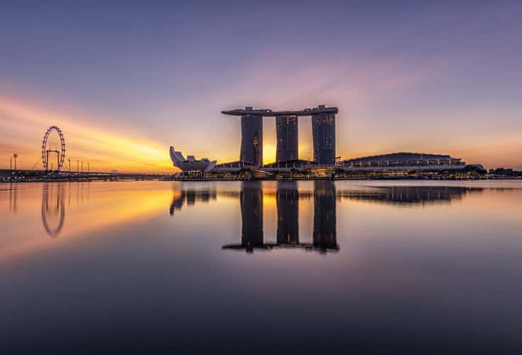 Skyline of Singapore