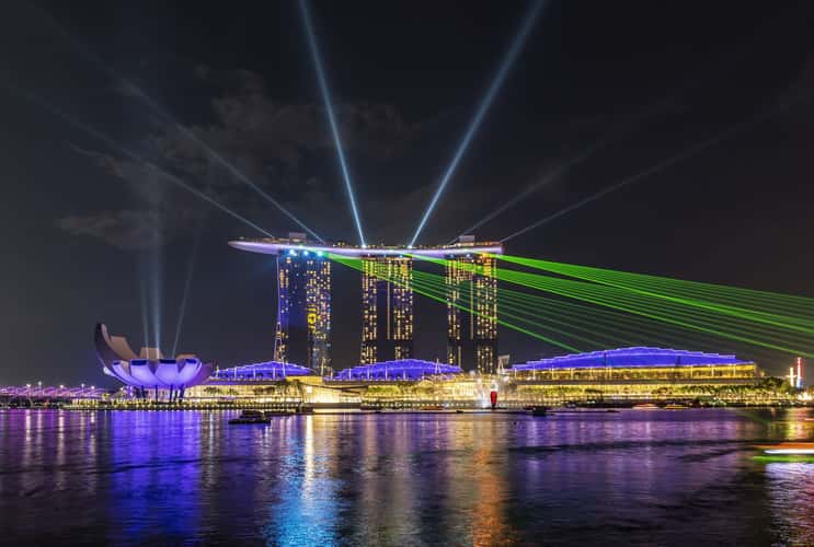 Skyline of Singapore