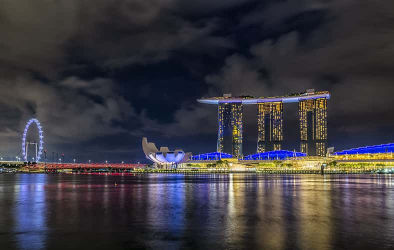 Skyline of Singapore