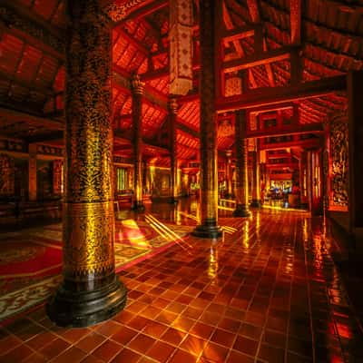 The Red Temple, Thailand