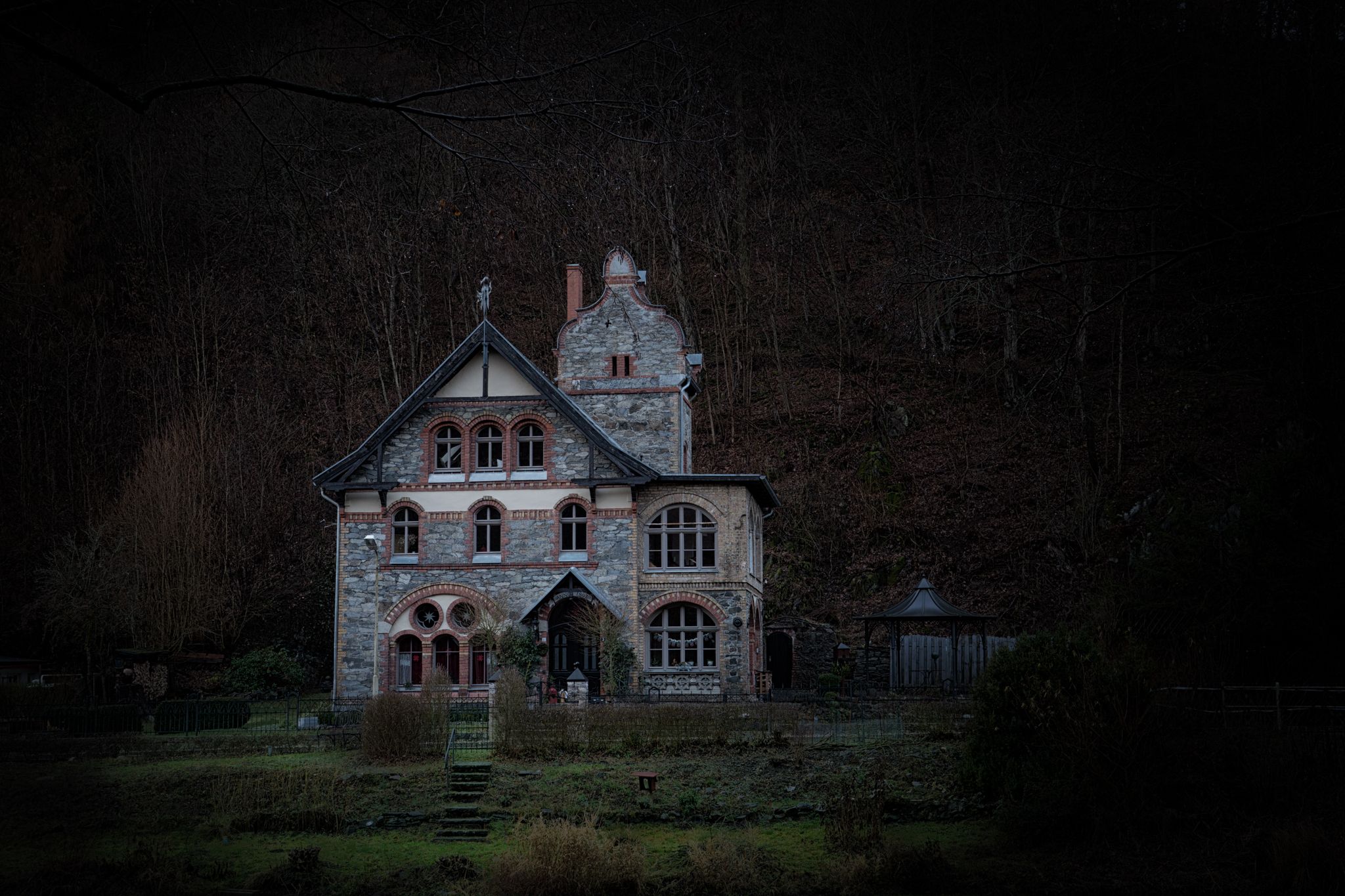 Treseburg houses, Germany