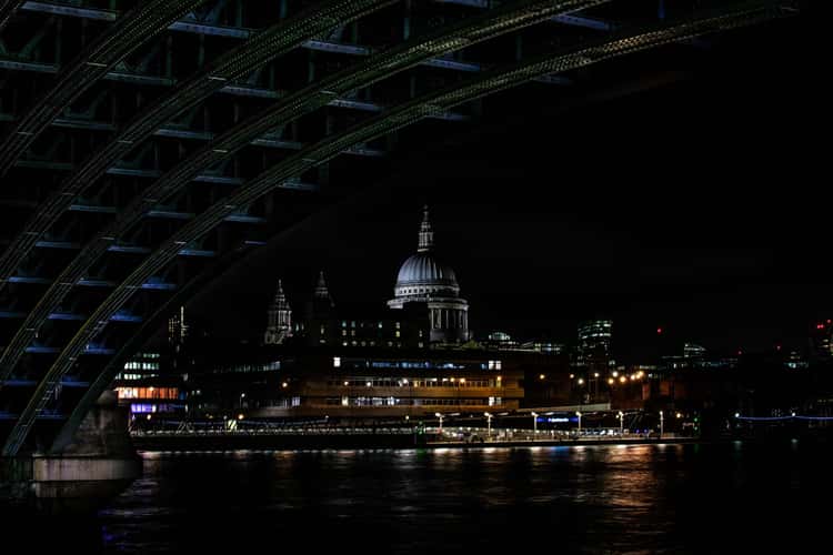Under Blackfriars Bridge