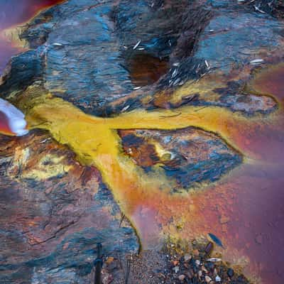 Upper stream of the red river, Spain