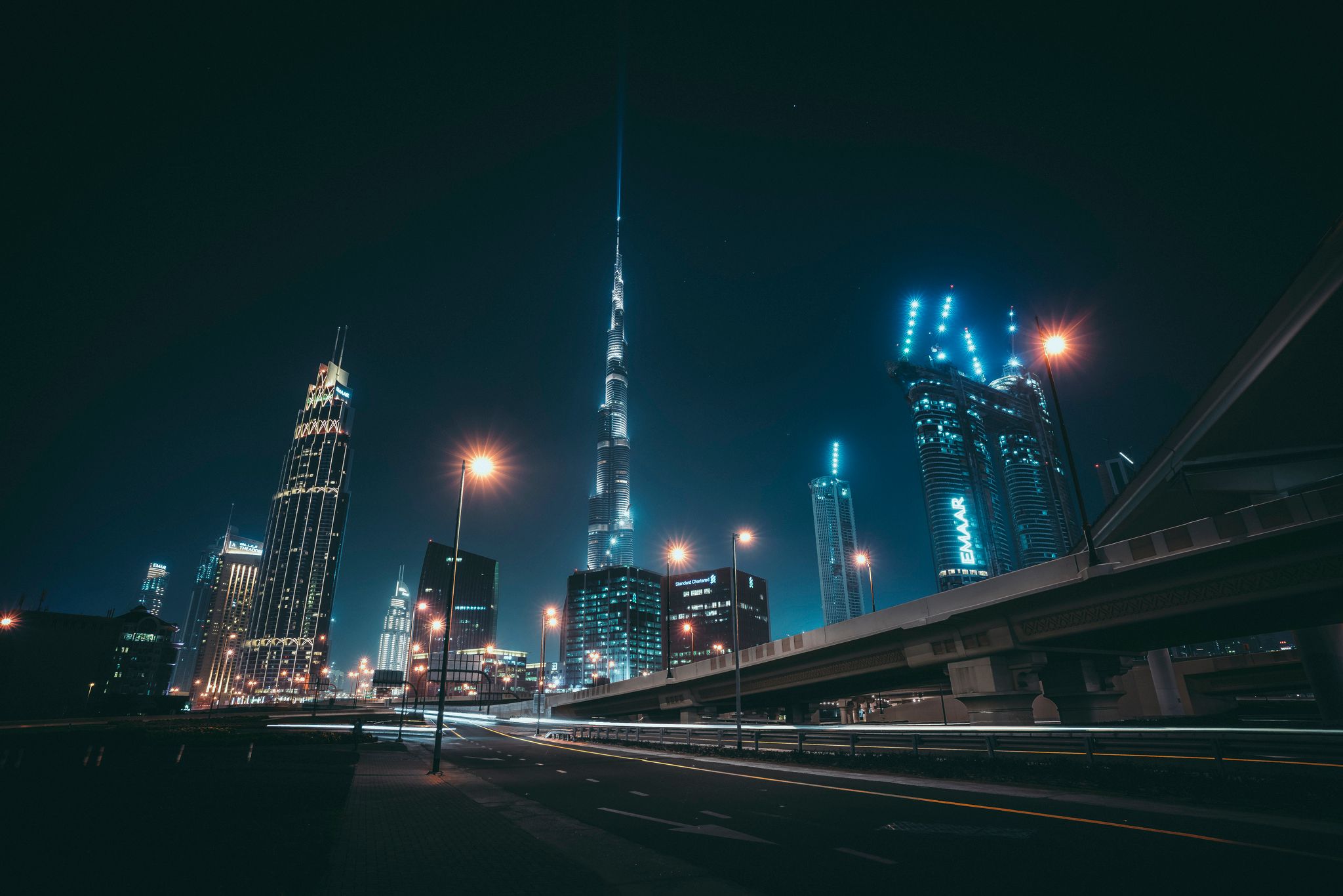 View to the city, United Arab Emirates
