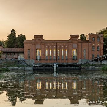 Water Pumping Station near Termine Caorle, Italy
