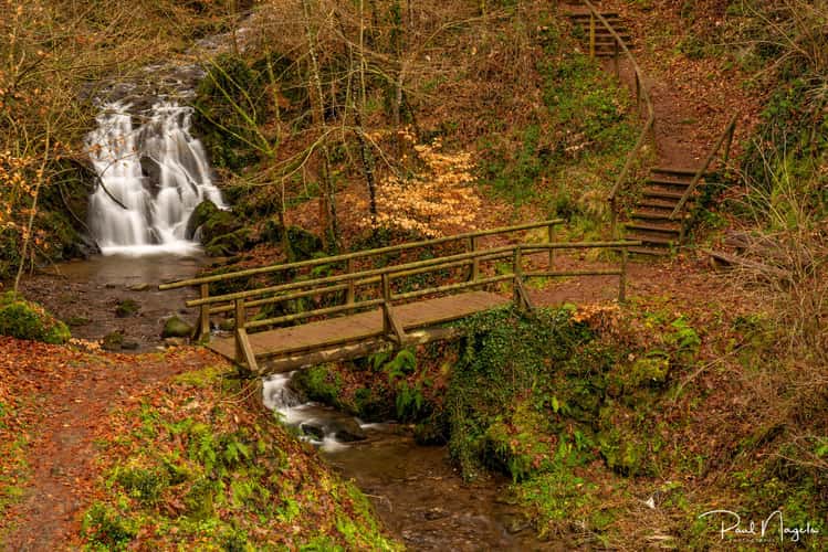 Waterfall from the bridge