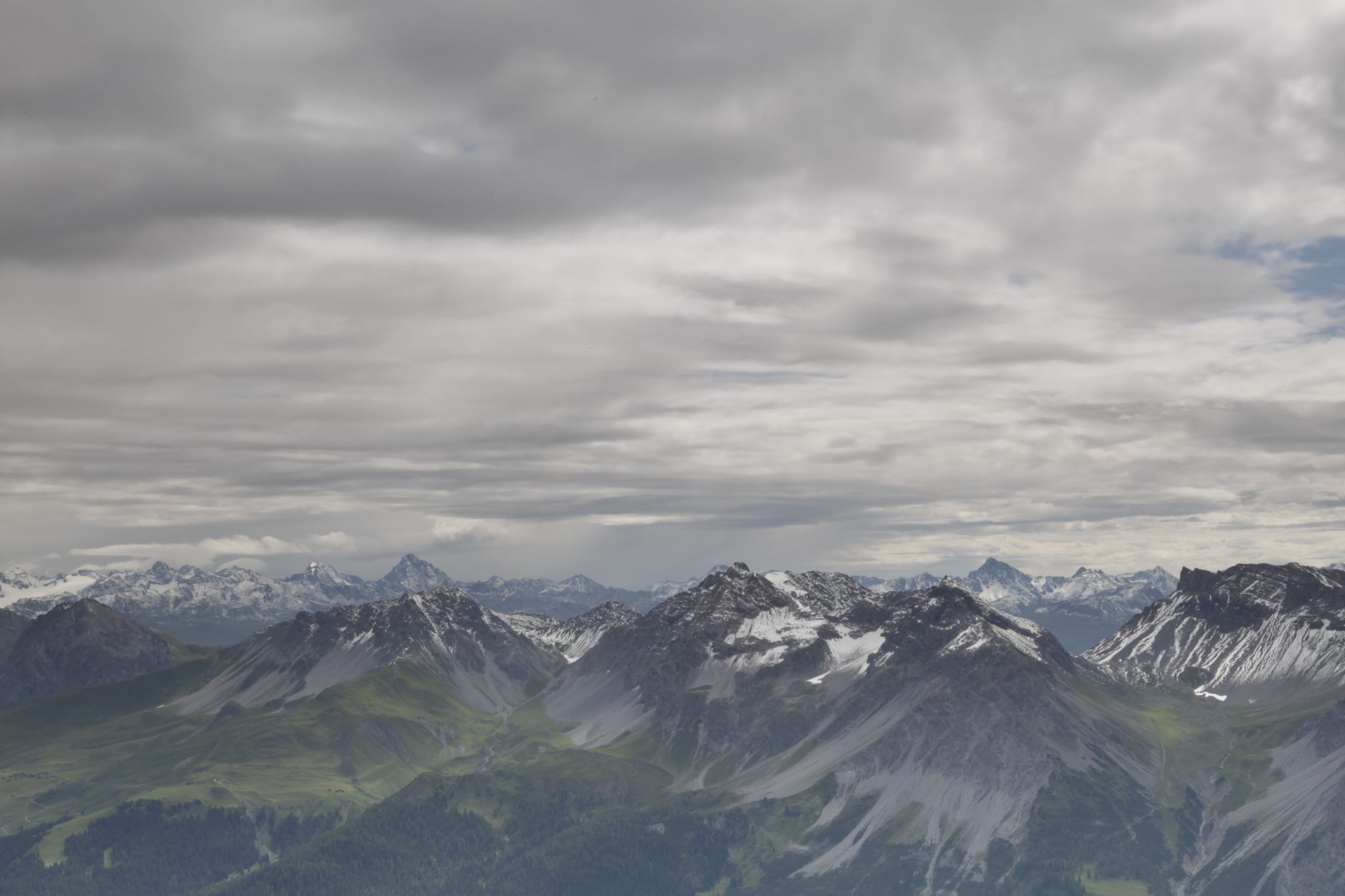 Weisshorn panorama, Switzerland