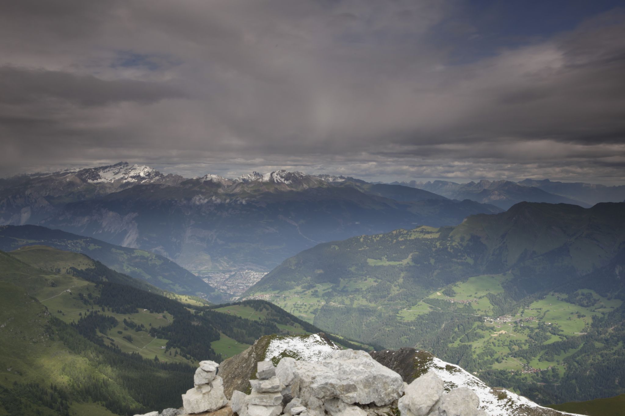 Weisshorn panorama, Switzerland