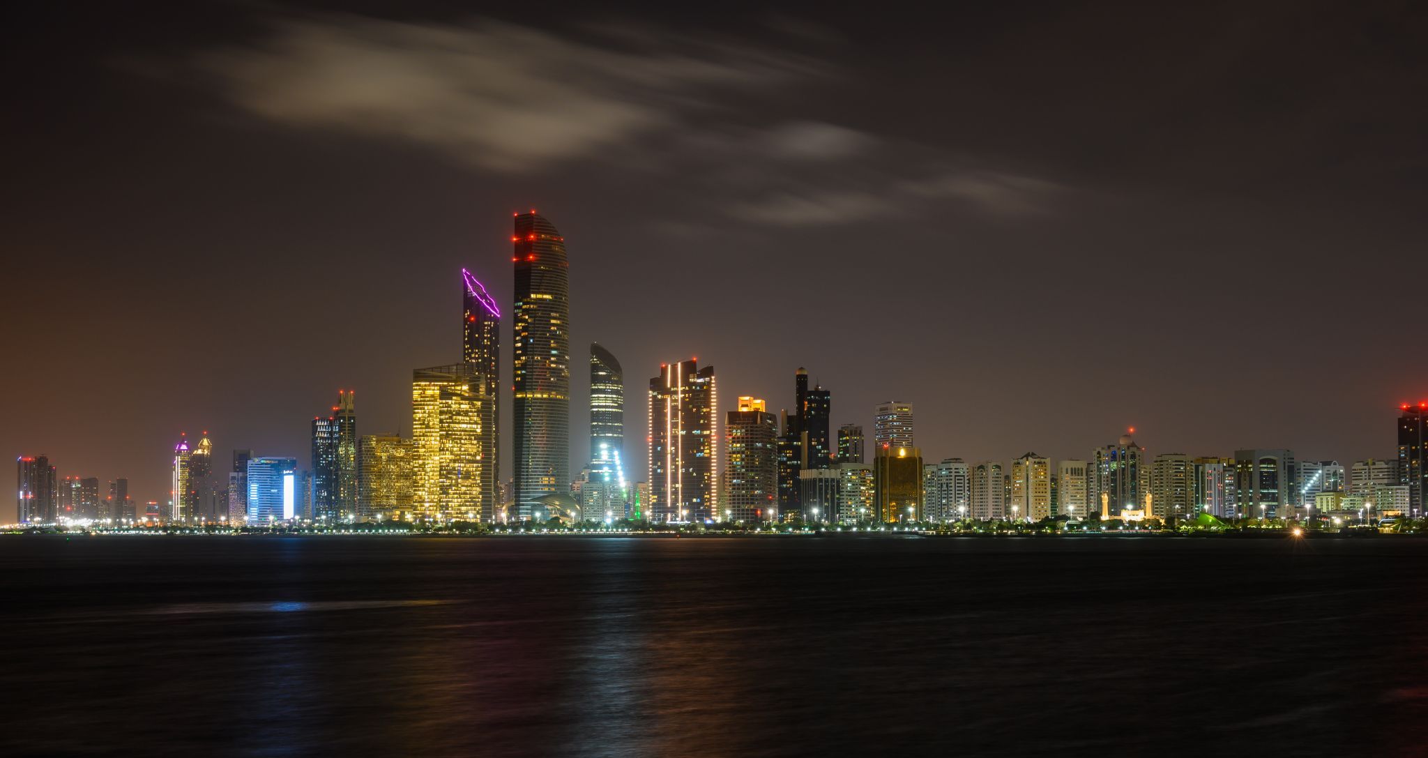 Abu Dhabi Skyline, United Arab Emirates