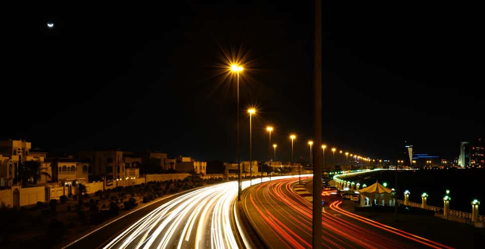 Al Salam Street Light Trail