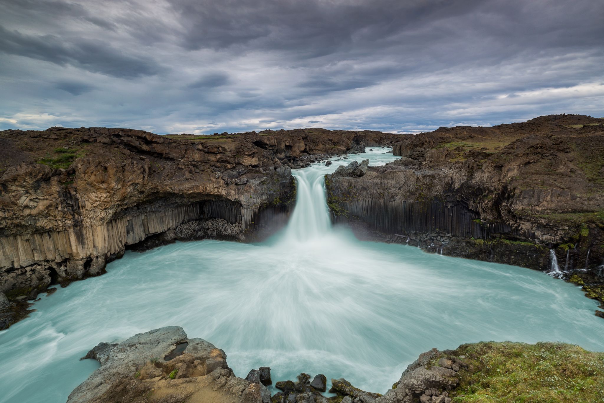Aldeyjarfoss Waterfall, Iceland