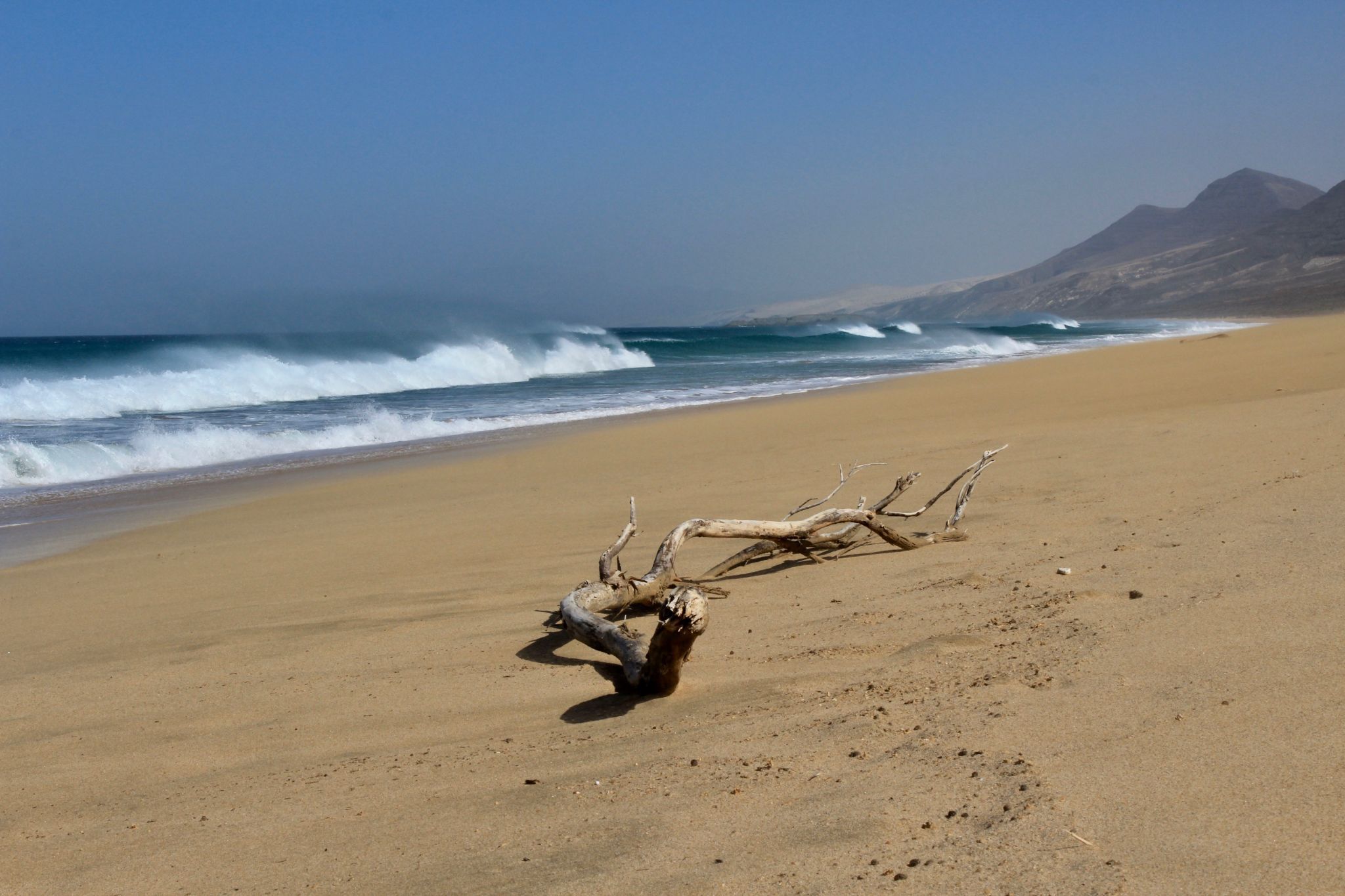 Beach at Cofete, Fuerteventura, Spain
