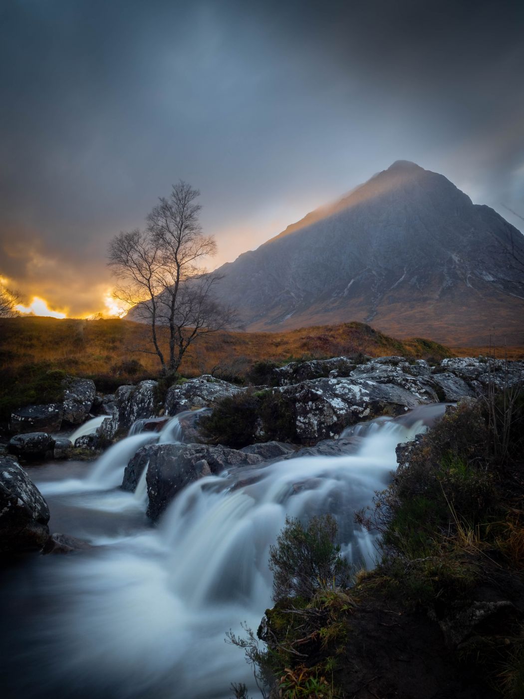 Buachaille Etive Mòr Waterfalls, United Kingdom