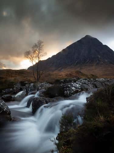 Buachaille Etive Mòr Waterfalls