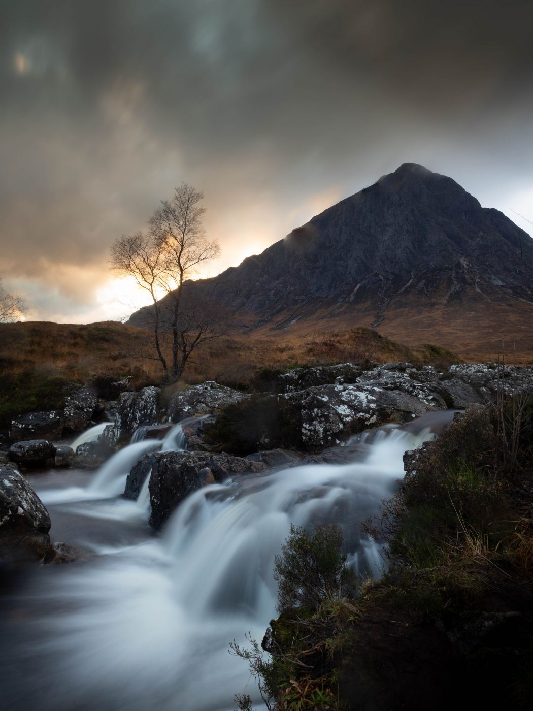 Buachaille Etive Mòr Waterfalls, United Kingdom