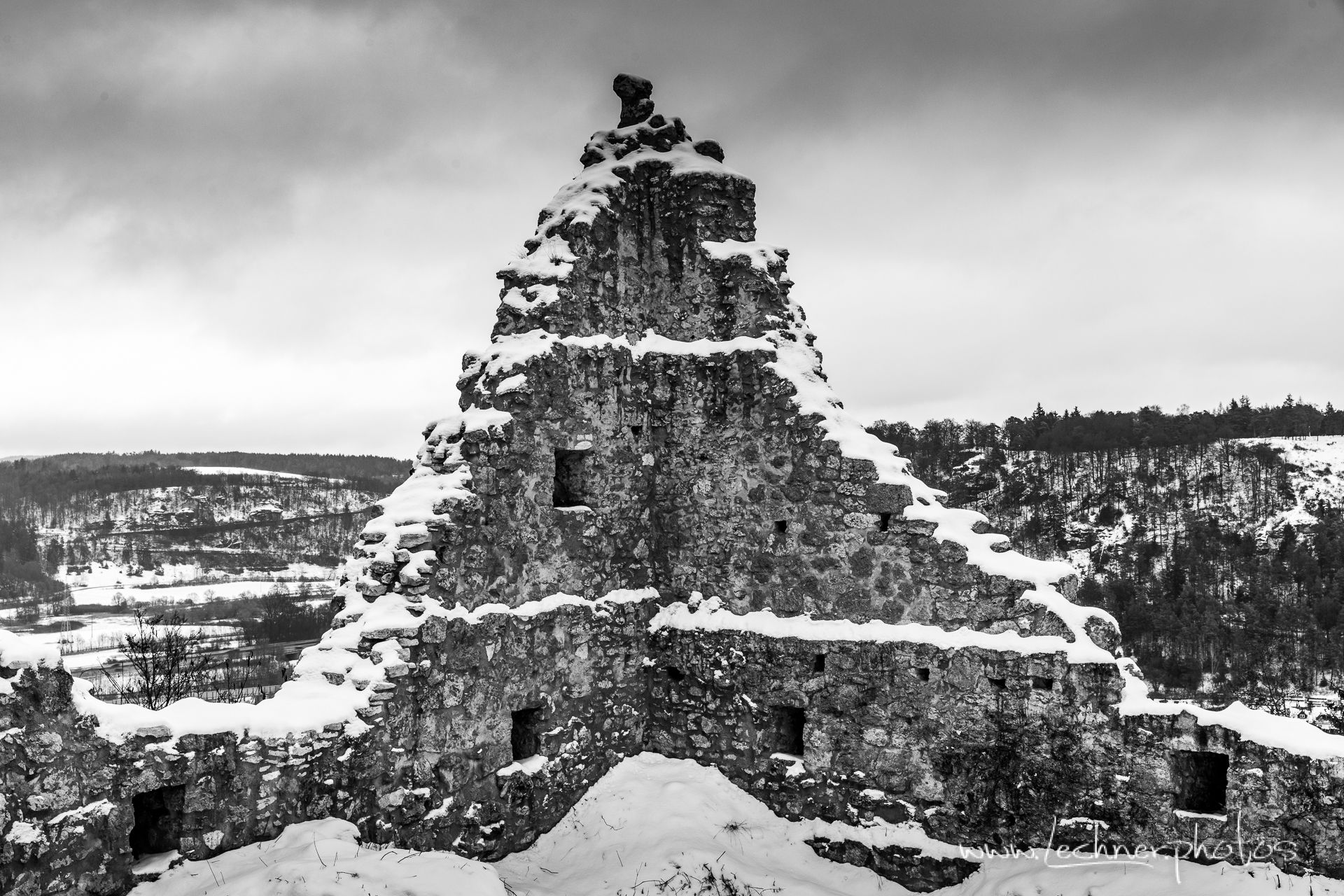 Castle Ruin Rumburg near Enkering, Germany