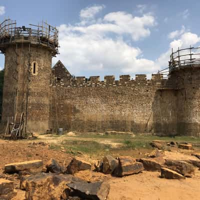 Medieval chateau of Guedelon, France