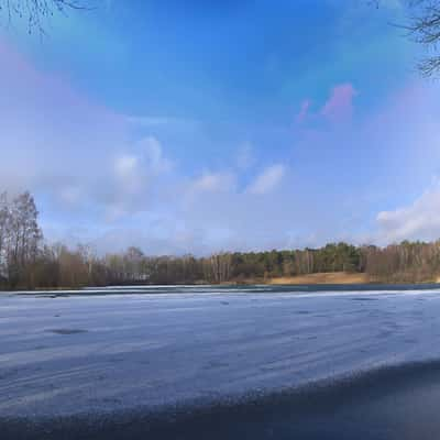 Cluvenhagen lake (Cluvenhagener See), Germany