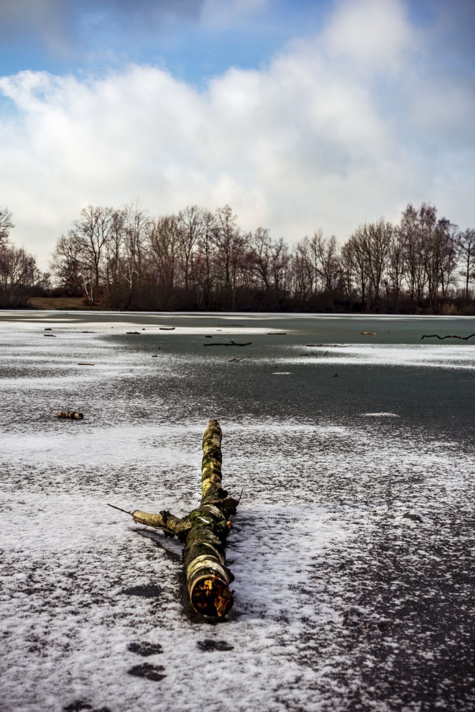Cluvenhagen lake (Cluvenhagener See), Germany