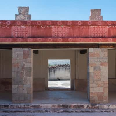 Courtyard of the Quetzalpapalotl Palace, Mexico