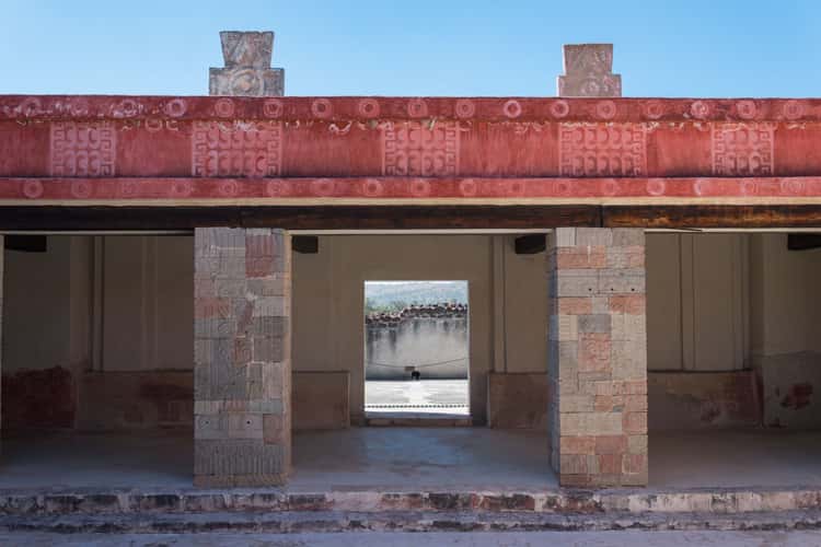 Courtyard of the Quetzalpapalotl Palace